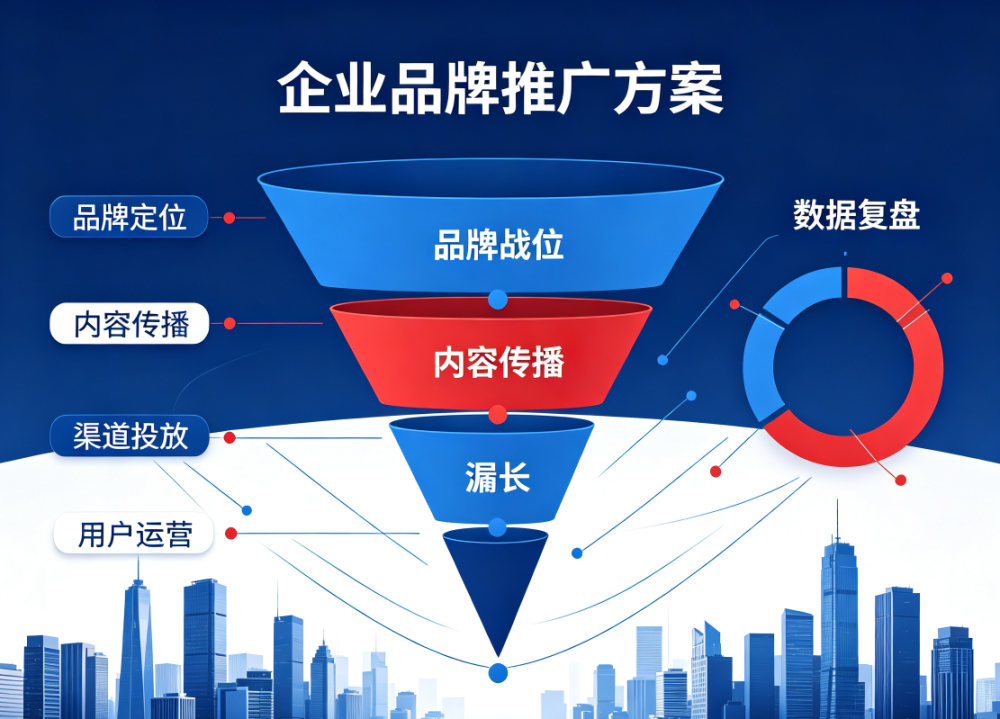 企业品牌推广方案怎么做?从定位到传播的完整落地思路
